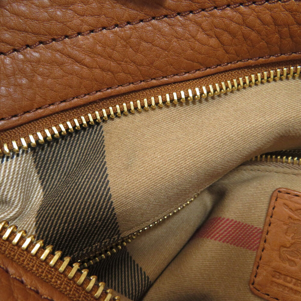 Burberry Logo Tote Bag Canvas Leather - Picture 7 of 11